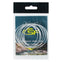 SF 3pcs/6pcs Nylon Tapered Fly Leader with Pre-tied  Loop 7.5FT 9FT 12FT 0-7X